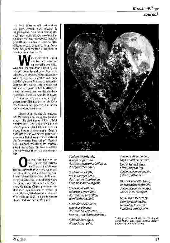 Vorschauseite 2: Das fleischerne Herz