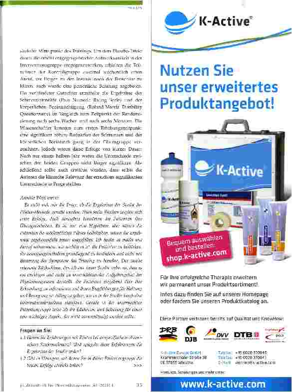 Vorschauseite 2: Evidenz trifft Praxis - interaktiv