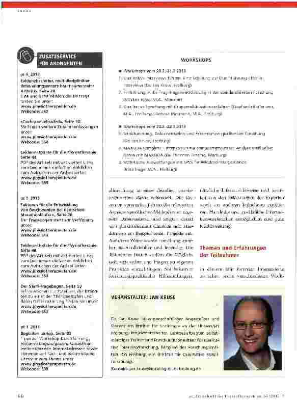 Vorschauseite 2: Freiburger Springschool