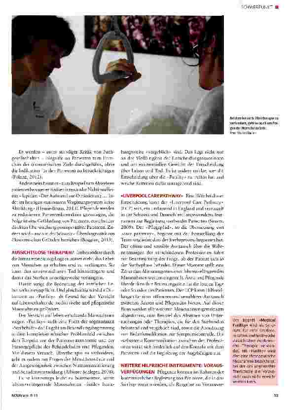 Vorschauseite 2: Grenzen der Therapie