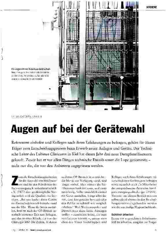 Vorschauseite 1: Augen auf bei der Gerätewahl