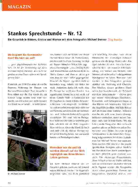 Vorschauseite 1: Stankos Sprechstunde - Nr. 12