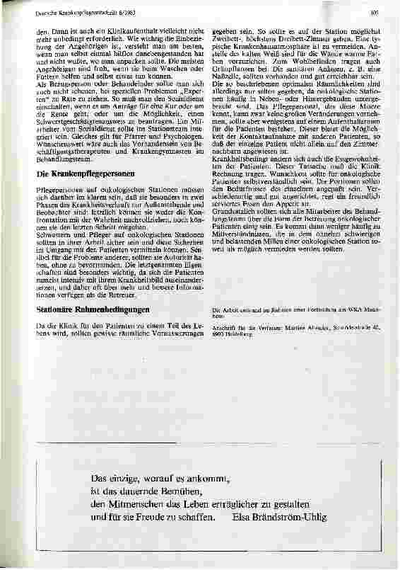 Vorschauseite 2: Der onkologische Patient Fortbildung am WKA Mannheim