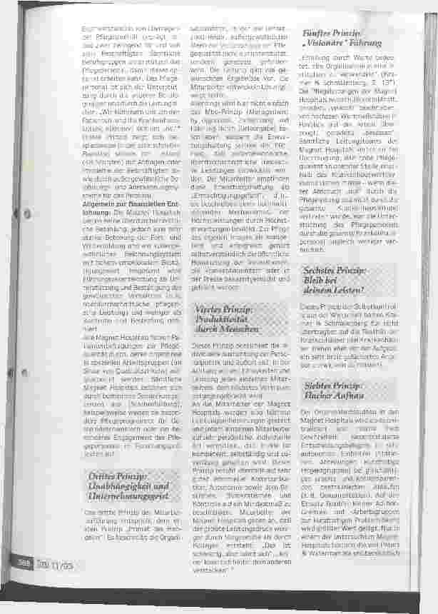 Vorschauseite 2: Magnet Hospitals: Kranhenhäuser mit Magnetwirkung Von der Personalverwaltung zum Human Ressources Management