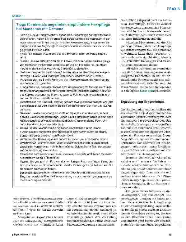 Vorschauseite 4: Schöne Köpfe braucht das Land
