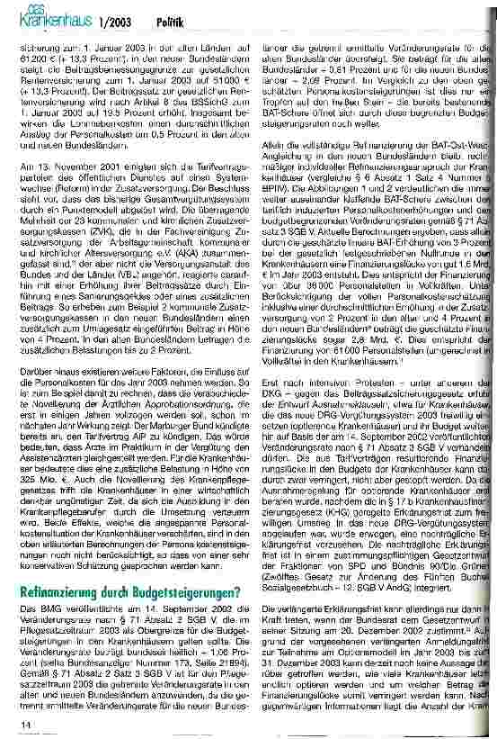 Vorschauseite 2: BSSichG - BAT-Scheren-Sicherungs-Gesetz