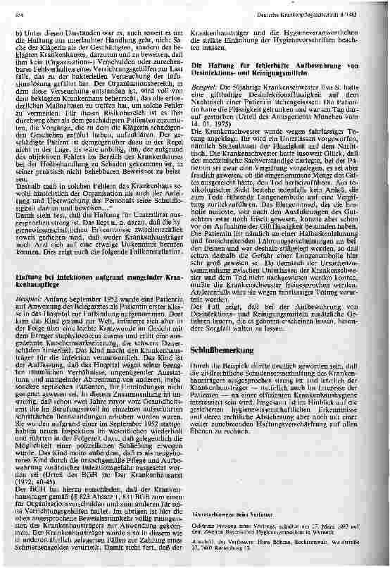 Vorschauseite 5: Hygiene aus rechtlicher Sicht