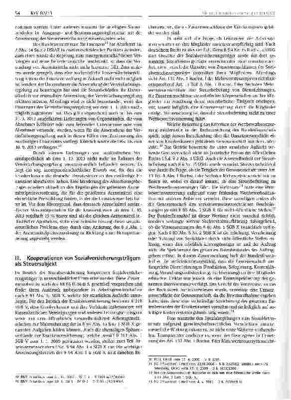 Vorschauseite 4: Umsatzbesteuerung in der gesetzlichen Krankenversicherung am Beispiel aktueller Problemfalle