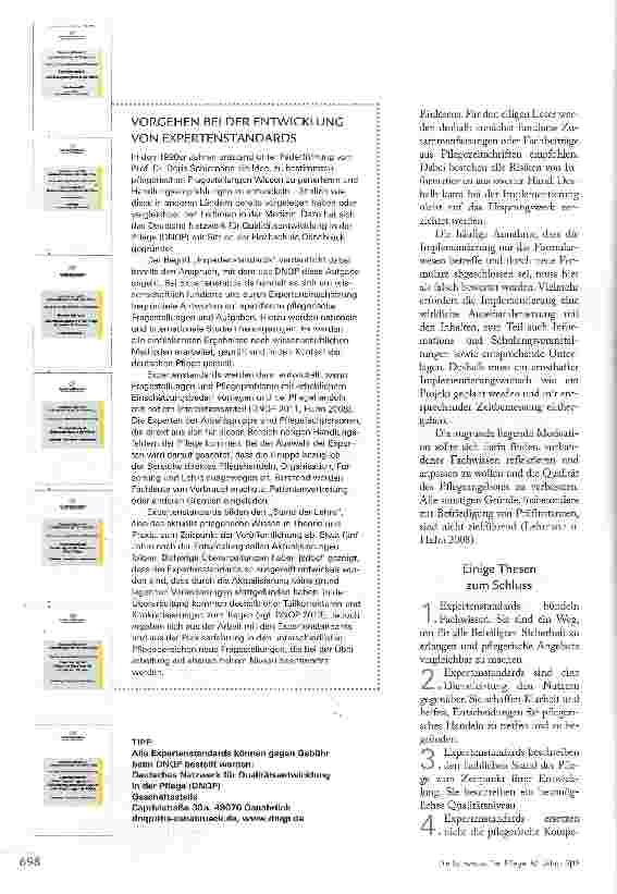 Vorschauseite 3: Wegweiser für die Pflegepraxis
