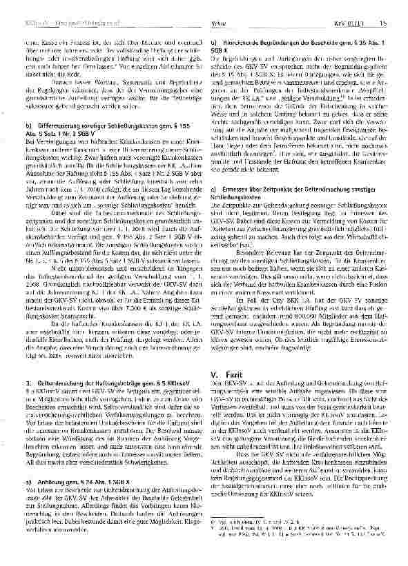 Vorschauseite 4: KKInsoV- Eine große Unbekannte?