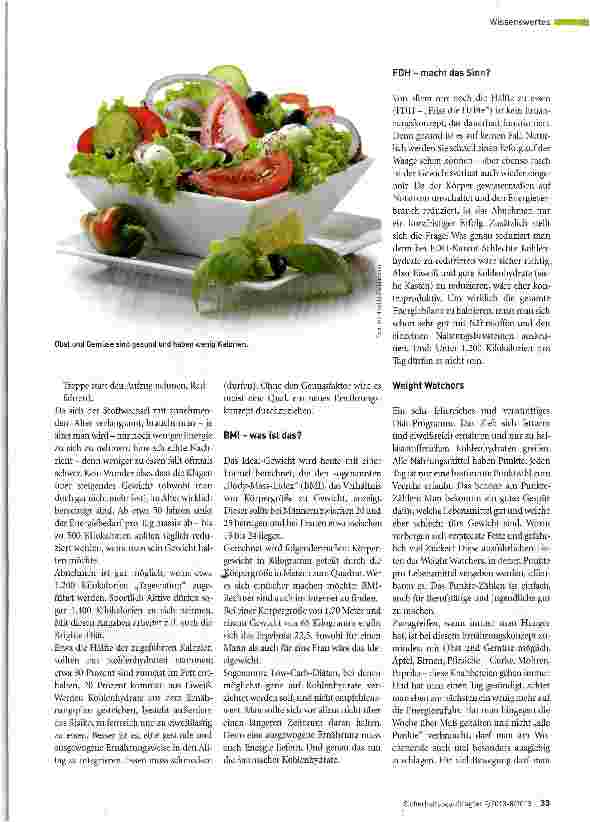 Vorschauseite 2: Ihr Weg zum Traumgewicht