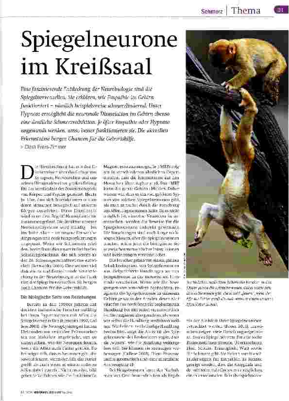 Vorschauseite 1: Spiegelneurone im Kreißsaal