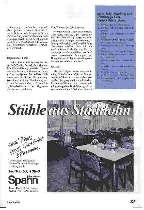 Vorschauseite 5: Privatisierung sozialer Einrichtungen