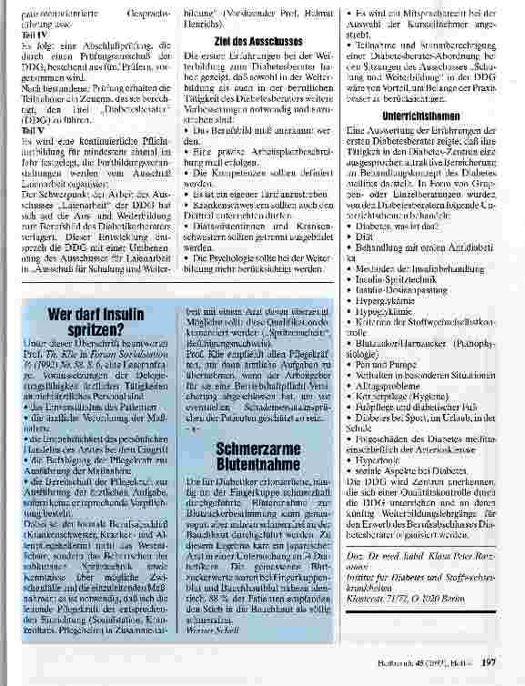 Vorschauseite 2: Der Diabetesberater