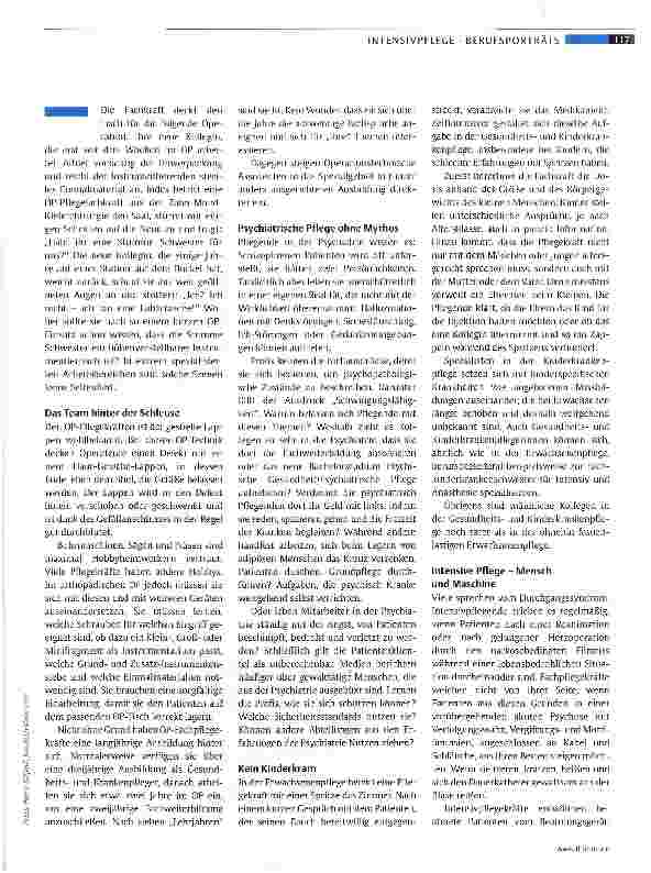 Vorschauseite 2: Pflegen viermal anders
