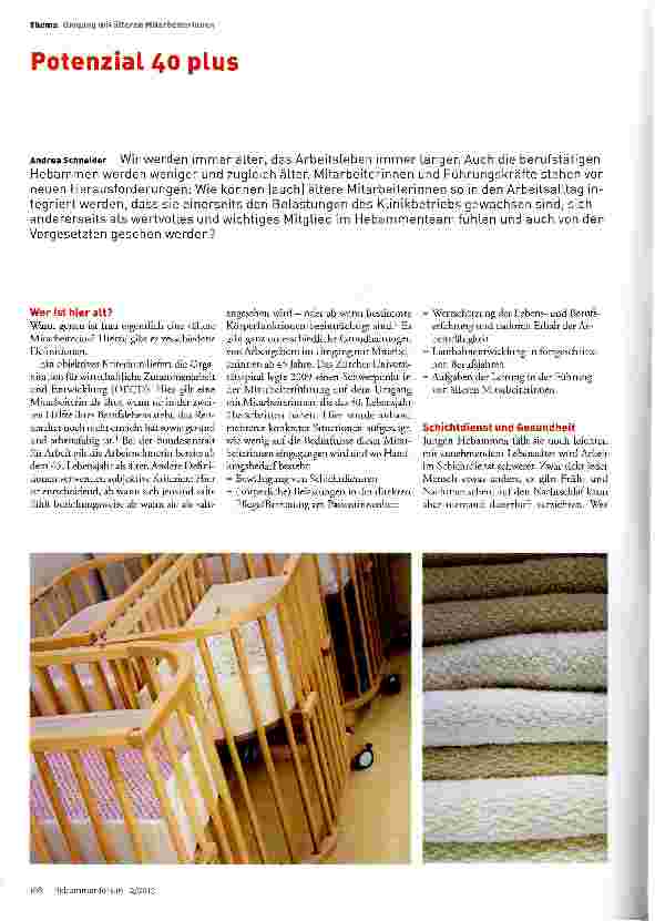 Vorschauseite 1: Potenzial 40 plus