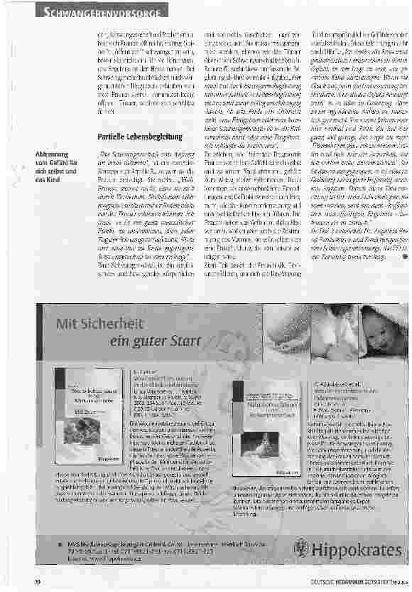 Vorschauseite 4: Vorgeburtliche Diagnostik begleiten - Teil 1