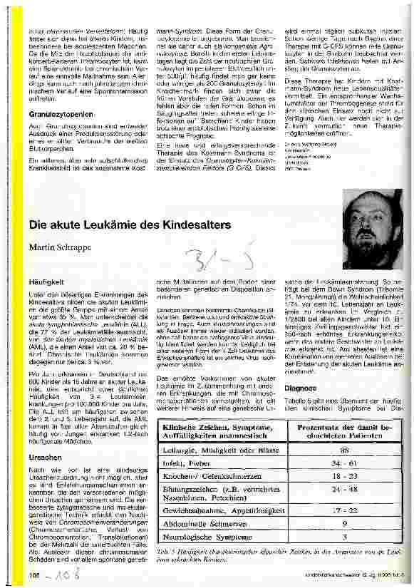 Vorschauseite 2: Thrombozytopenien und Granulozytopenien