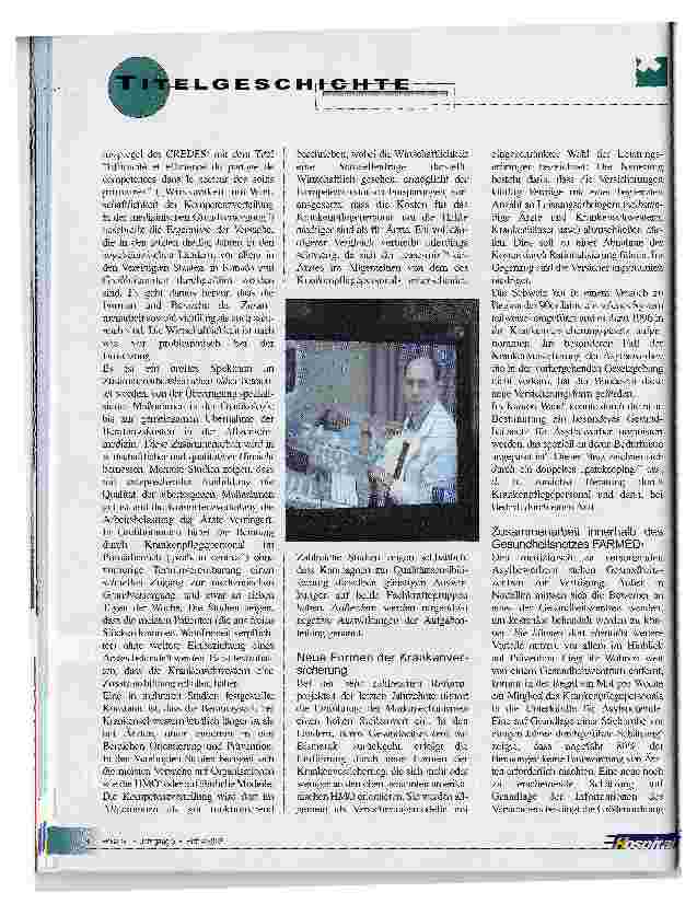 Vorschauseite 2: Zusammenarbeit zwischen Politikern, Ärzten und Pflegepersonal: Versuch eines Gesundheitsnetzes mit doppeltem gatekeeping
