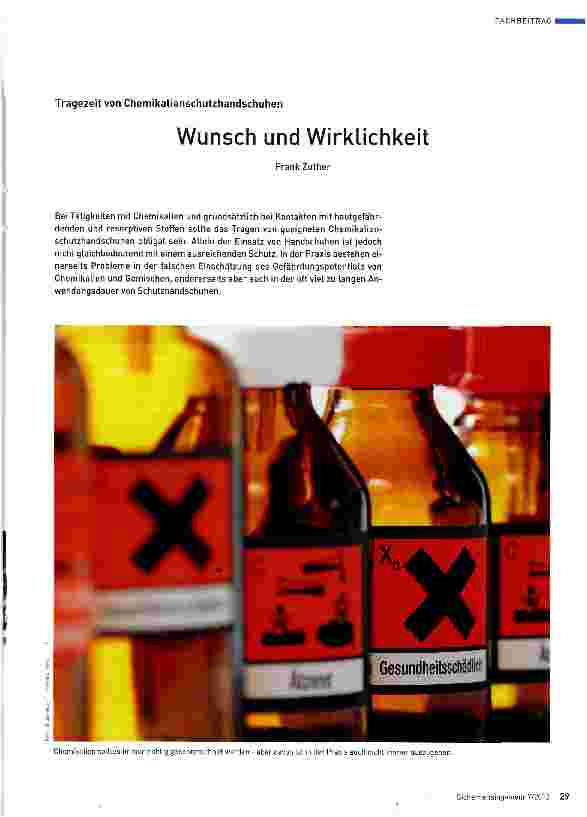 Vorschauseite 1: Wunsch und Wirklichkeit