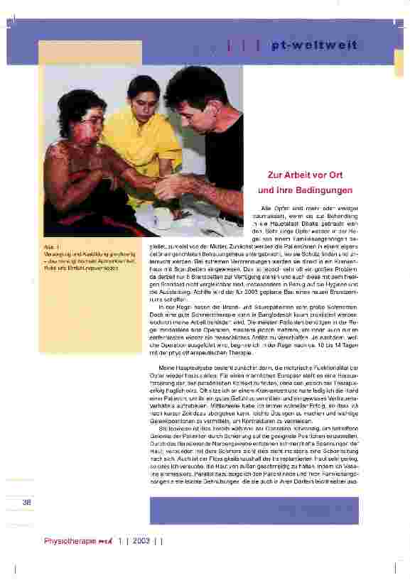 Vorschauseite 2: Als Physiotherapeut in Bangladesch