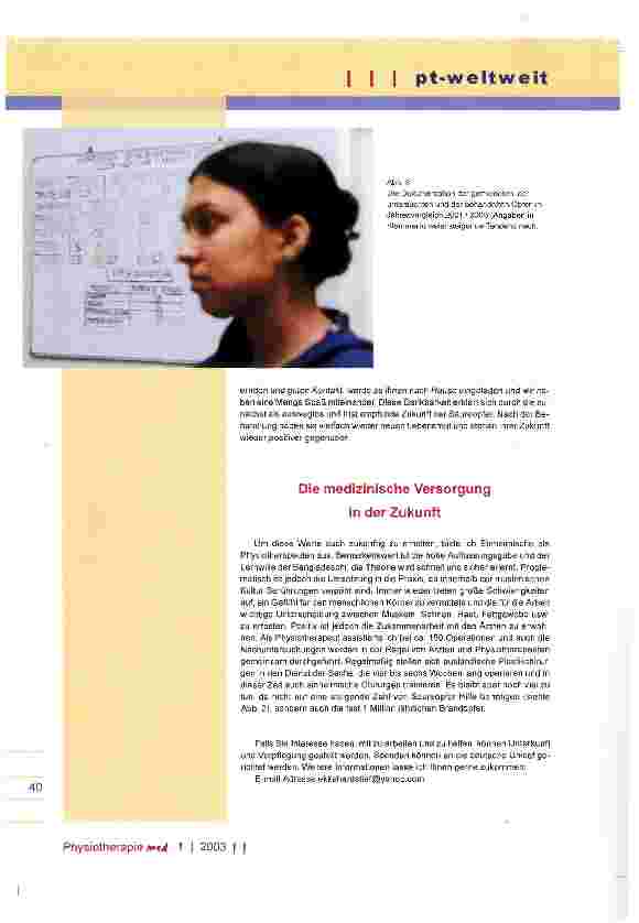 Vorschauseite 4: Als Physiotherapeut in Bangladesch