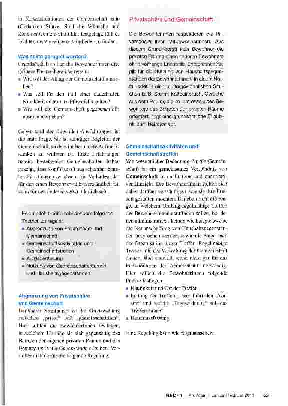 Vorschauseite 2: Gemeinsam statt einsam