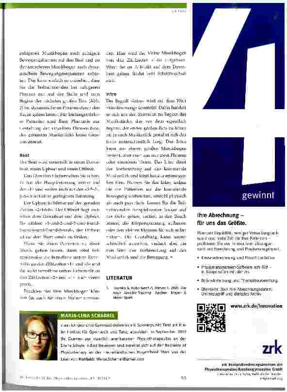 Vorschauseite 4: Musik bewegt Teil 1: Grundlagen zum Medium Musik in der Therapie