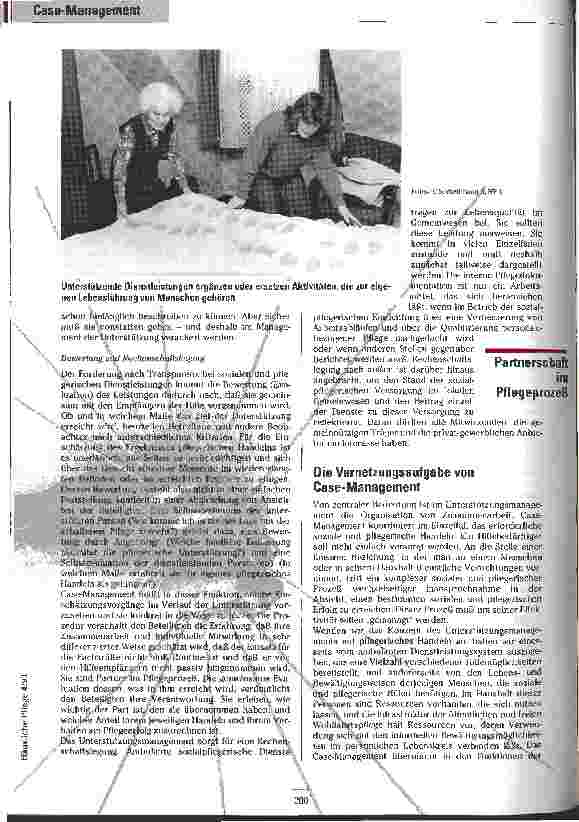 Vorschauseite 5: Case-Management Zusammenarbeit und Vernetzung in der Pflege