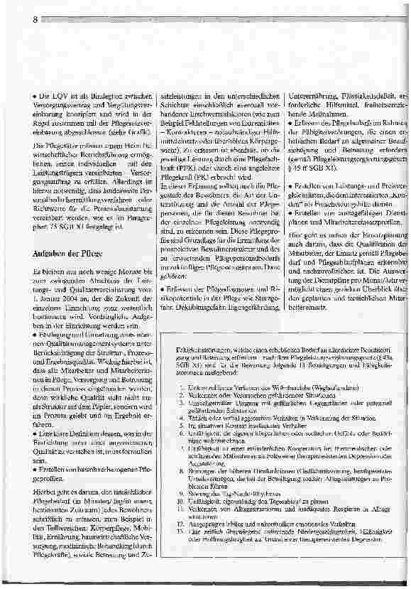 Vorschauseite 5: Eine Chance für die Pflege