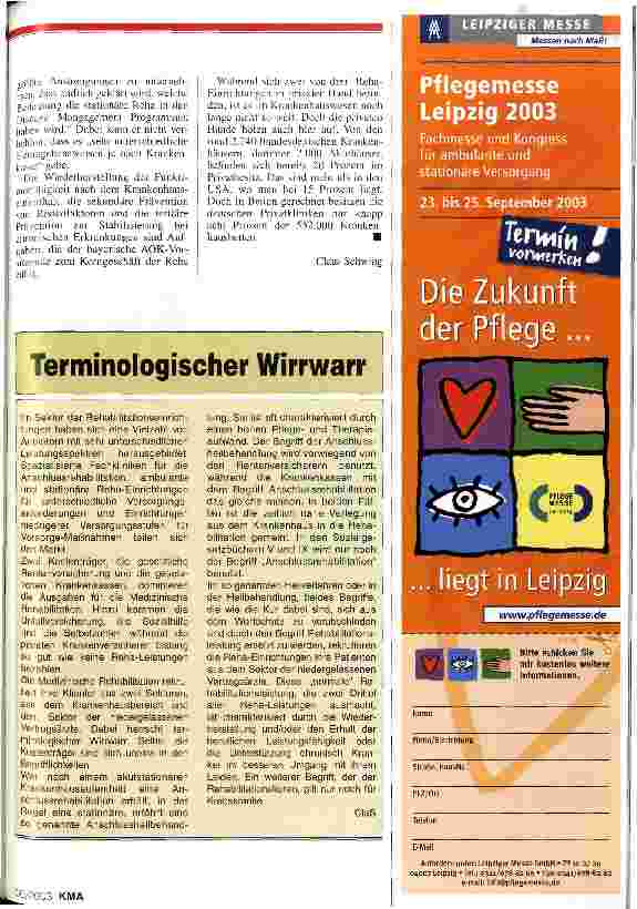 Vorschauseite 3: Trends: Auf blutige Klientel einstellen