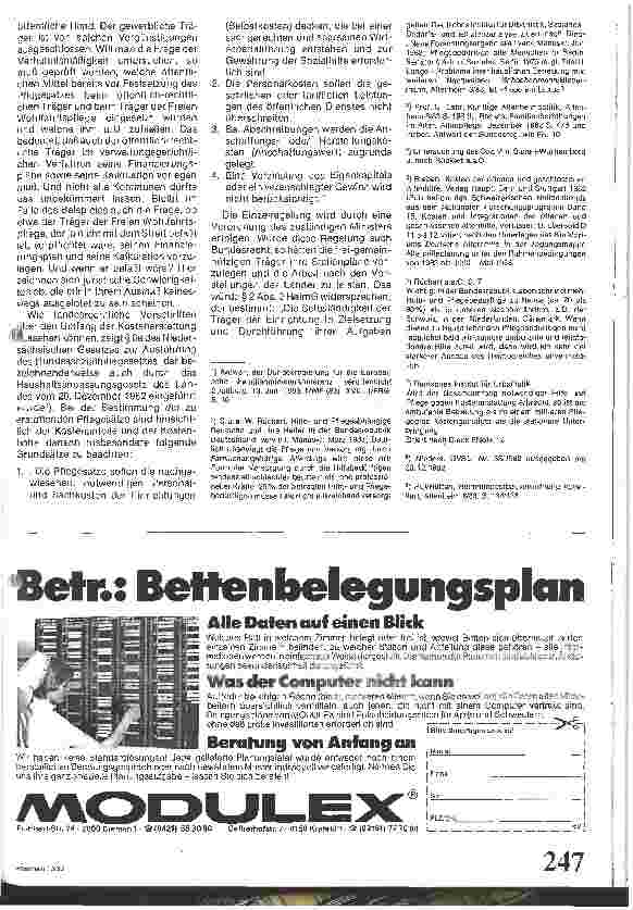 Vorschauseite 6: Planwirtschaft oder Planung im Heimbereich?