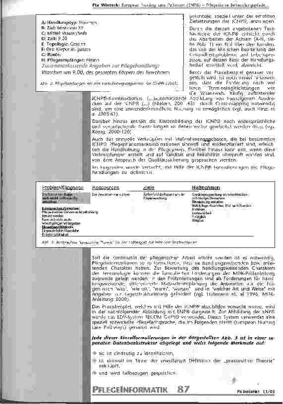 Vorschauseite 4: European Nursing care Pathways (ENP) Pflegerische Behandlungspfade auf der Basis von praxisnahen Theorien entwickeln