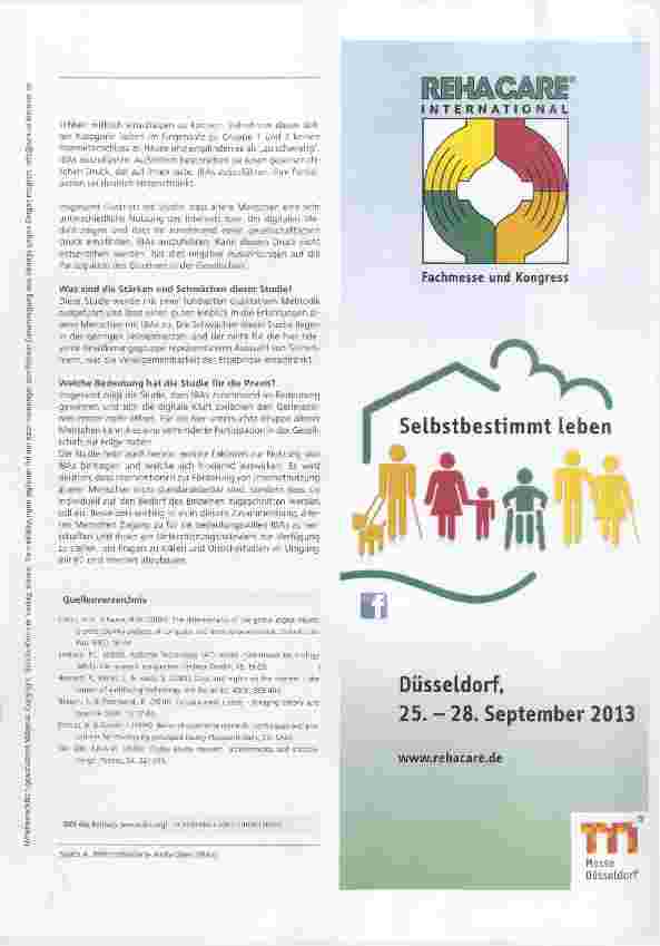 Vorschauseite 2: Nutzerfreundliche StudienzusammenfassungInternetbasierte Aktivitäten (IBAs): Die Erfahrungen älterer Menschen über notwendige Voraussetzungen zur Nutzung des Internets und den Ein…