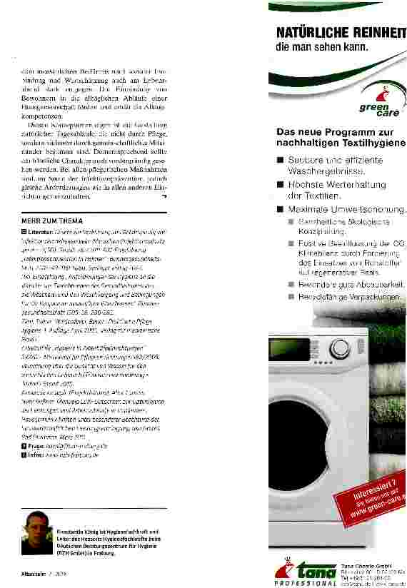 Vorschauseite 4: Hygienemanagement bedarfsgerecht gestalten