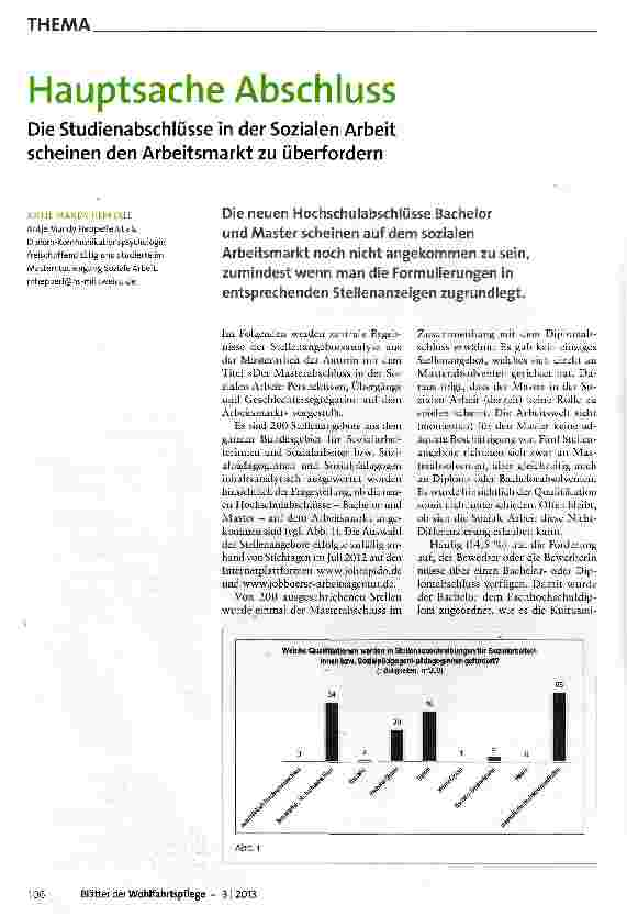 Vorschauseite 1: Hauptsache Abschluss