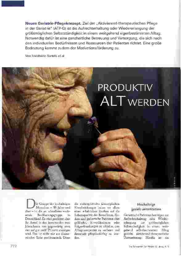 Vorschauseite 1: Produktiv alt werden