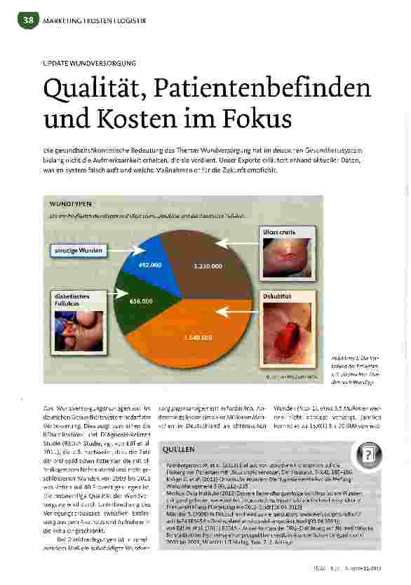 Vorschauseite 1: Qualität, Patientenbefinden und Kosten im Fokus