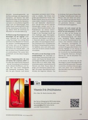 Vorschauseite 2: Zwischen Hi. Tech und Empathie