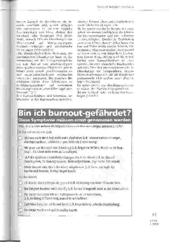 Vorschauseite 5: Stress bei Intensivpflegenden