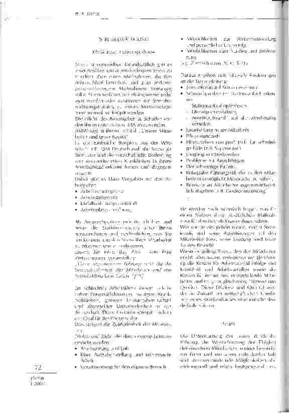 Vorschauseite 6: Stress bei Intensivpflegenden