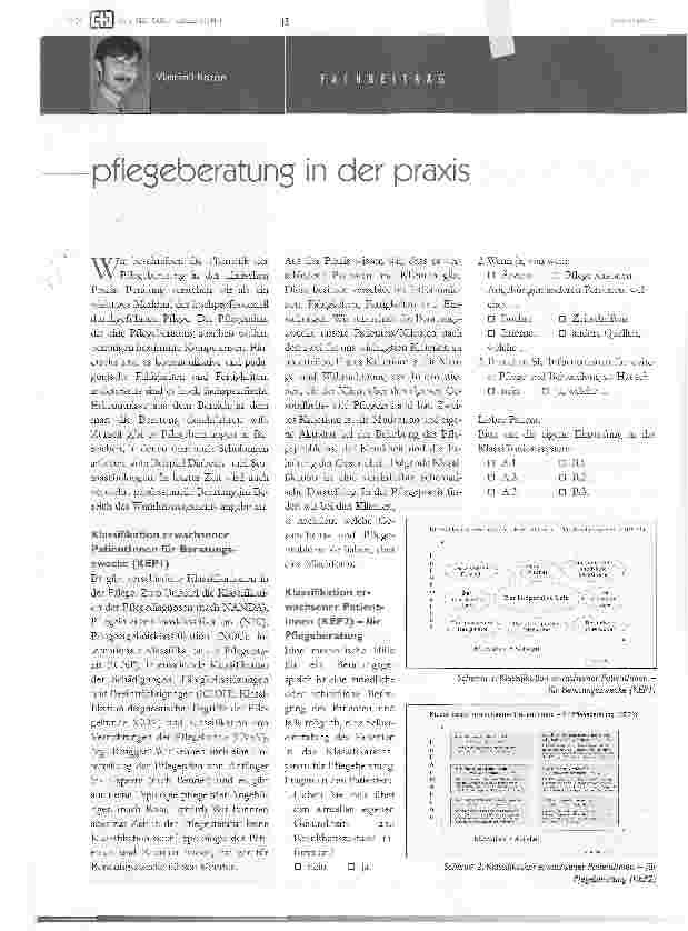 Vorschauseite 1: Pflegeberatung in der praxis