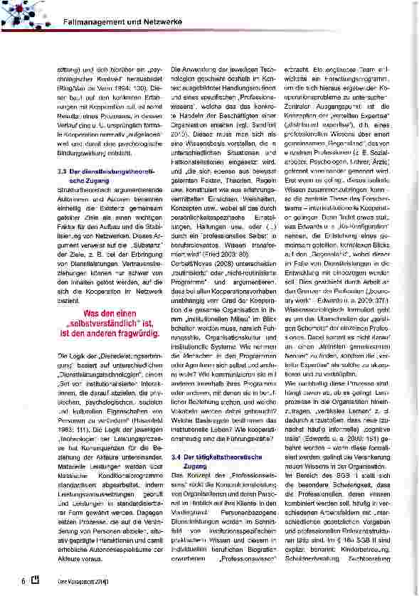 Vorschauseite 3: Fallmanagement und Netzwerke
