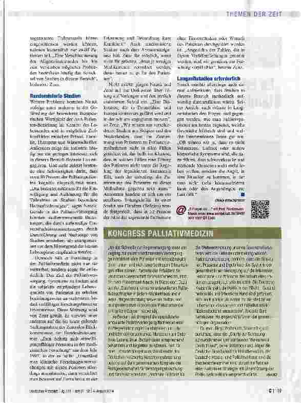 Vorschauseite 2: Förderung der Lebensqualität