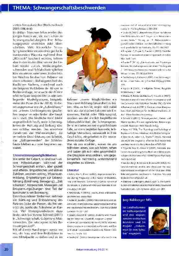 Vorschauseite 3: Stress in der Schwangerschaft -die Zeichen lesen