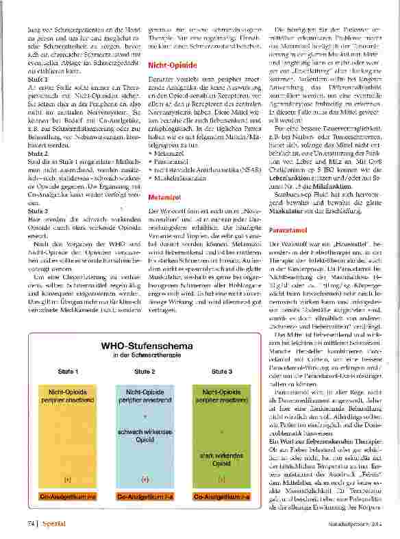 Vorschauseite 3: Umgang mit Schmerzmitteln