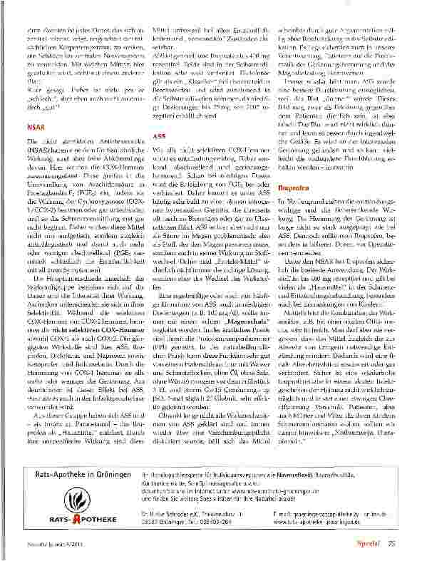 Vorschauseite 4: Umgang mit Schmerzmitteln
