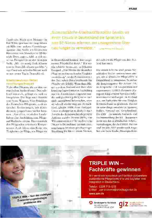 Vorschauseite 2: Plötzlich musste Cuadrado Patienten wenden