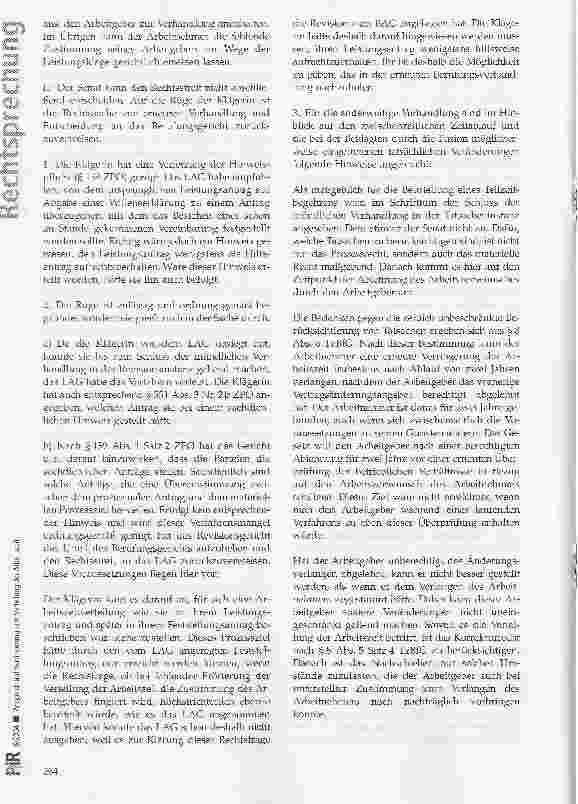 Vorschauseite 4: Anspruch auf Verringerung und Verteilung der Arbeitszeit