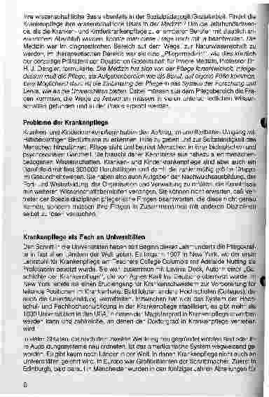 Vorschauseite 2: Krankenpflege an Universitäten